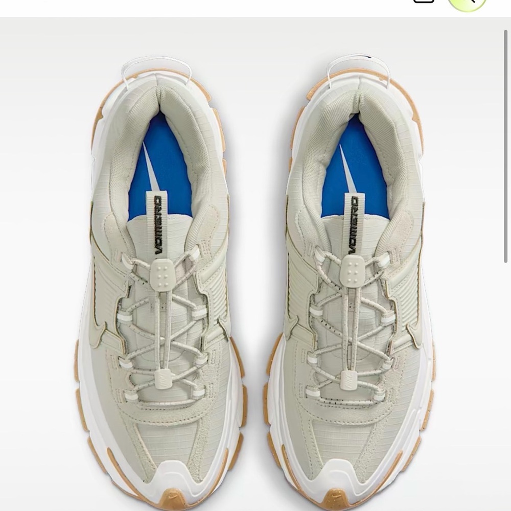 Nike Zoom Vomero Sneakers in Cream and Tan - Picture 3 of 13